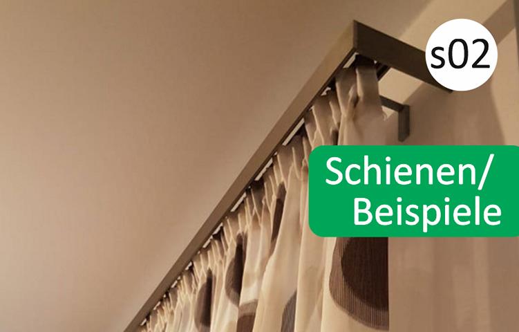 Style Gardinenschiene Montagebilder mit Blende